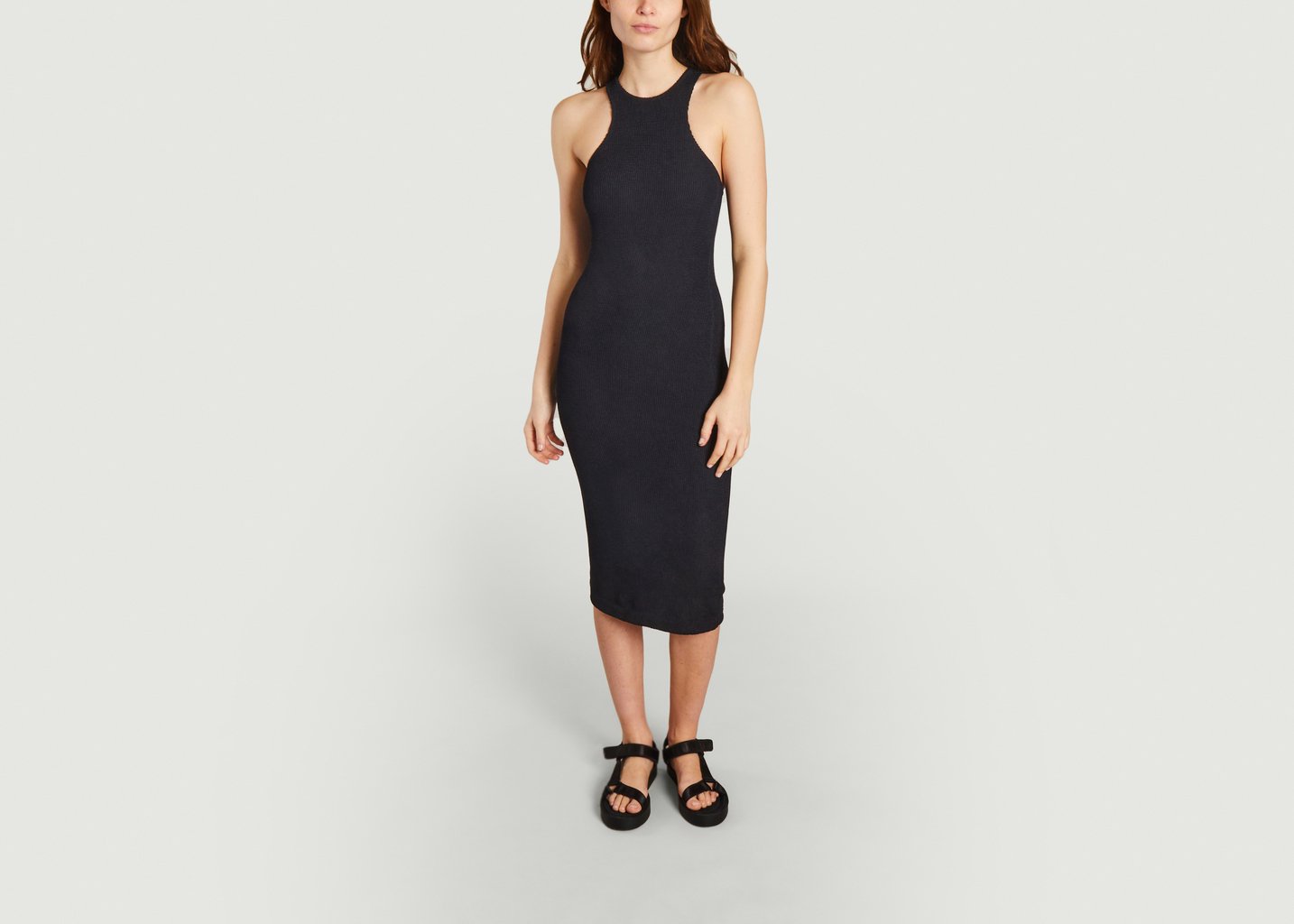 L'exception Robe Erin Noir Samsoe & Samsoe