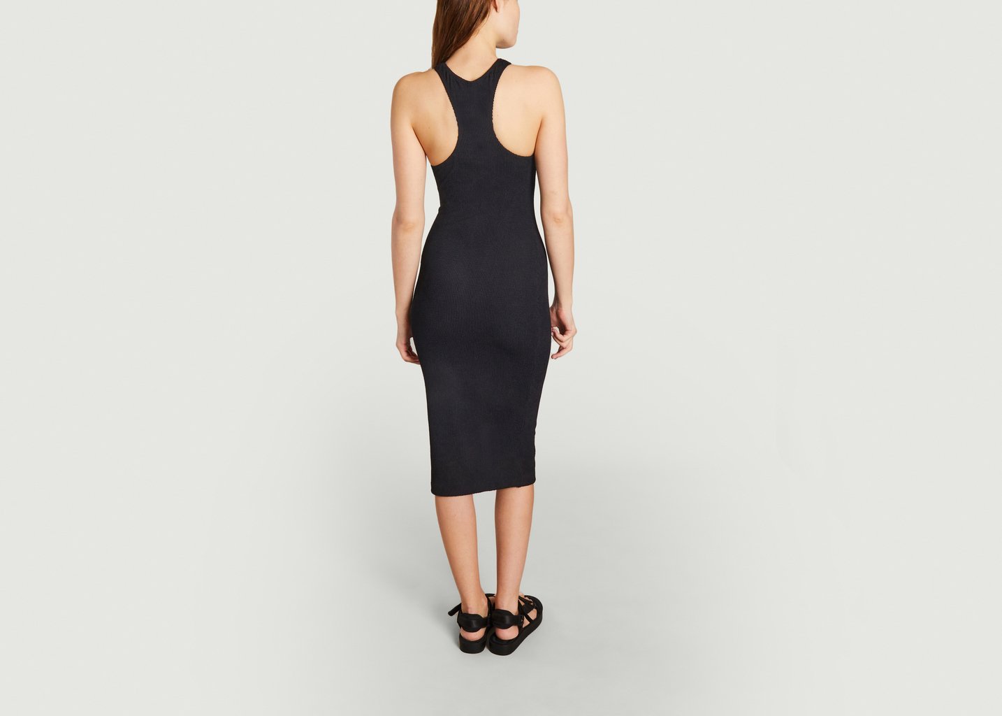 L'exception Robe Erin Noir Samsoe & Samsoe