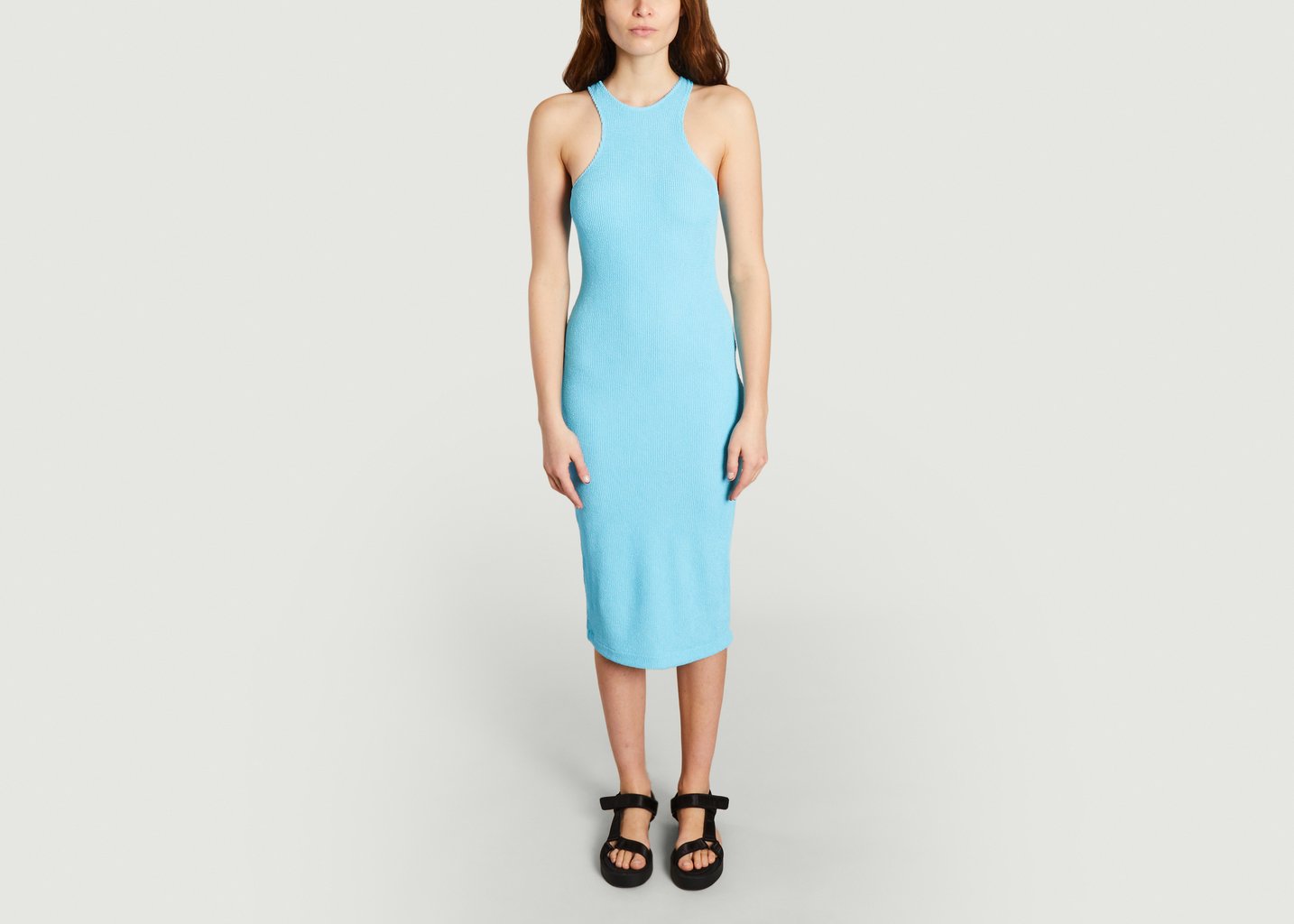l'exception Robe Erin Turquoise Samsoe & Samsoe