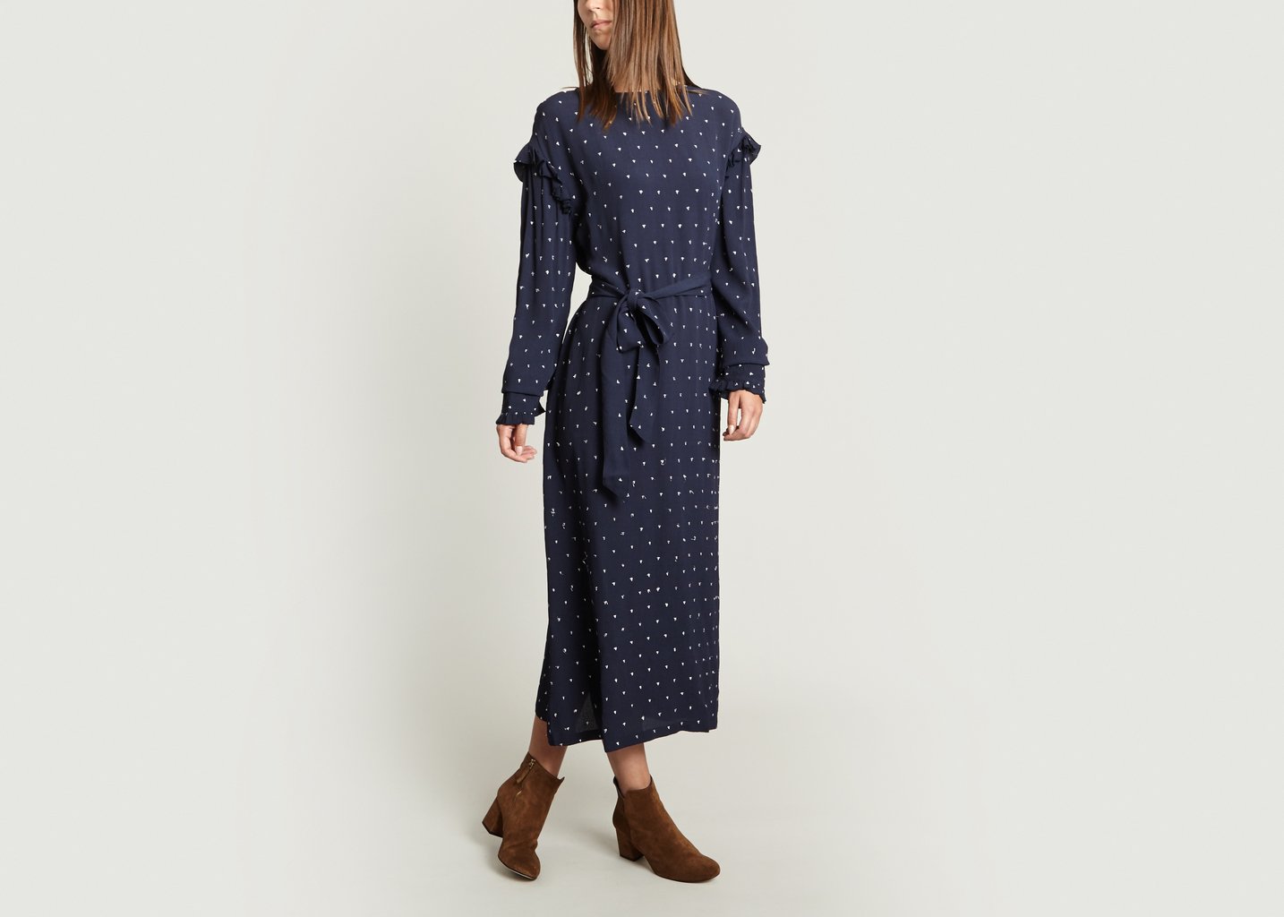 L'exception Robe Fonny Bleu Marine NC.2