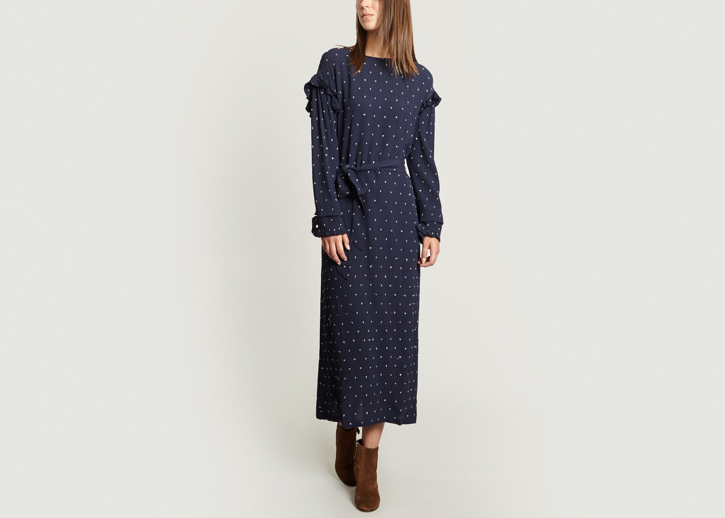 l'exception Robe Fonny Bleu Marine NC.2