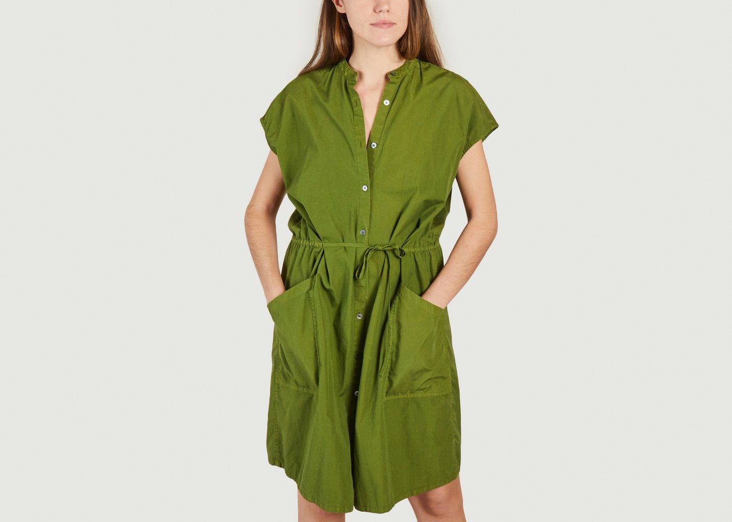 L'exception Robe Gaelle Khaki Bellerose