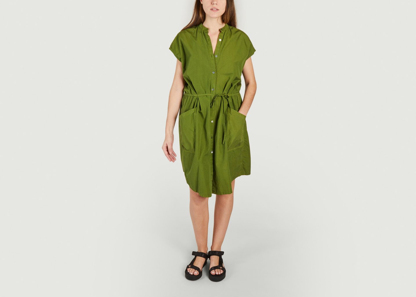 l'exception Robe Gaelle Khaki Bellerose