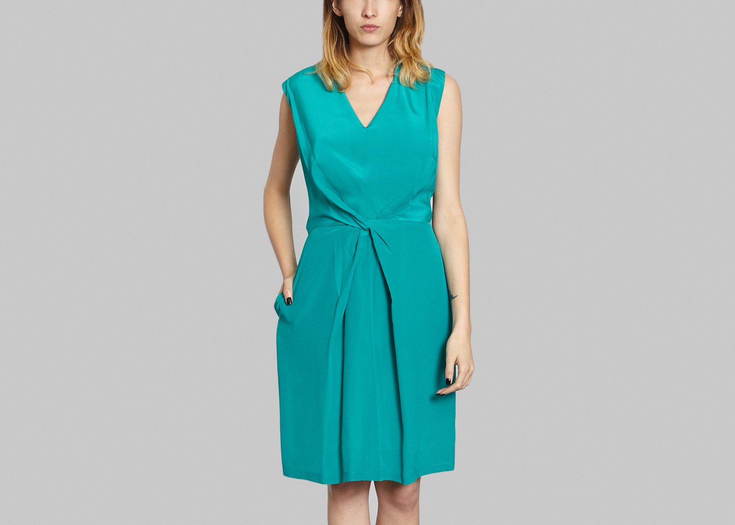 l'exception Robe Garic Emeraude Christine Phung
