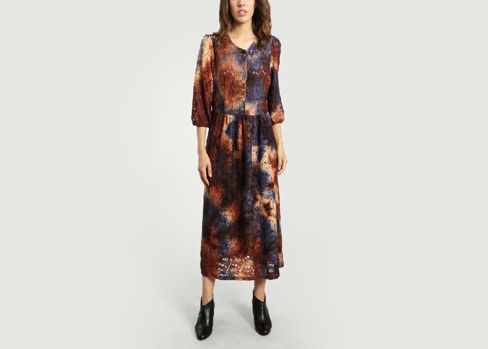 L'exception Robe Gelly Bleu Maison Olga