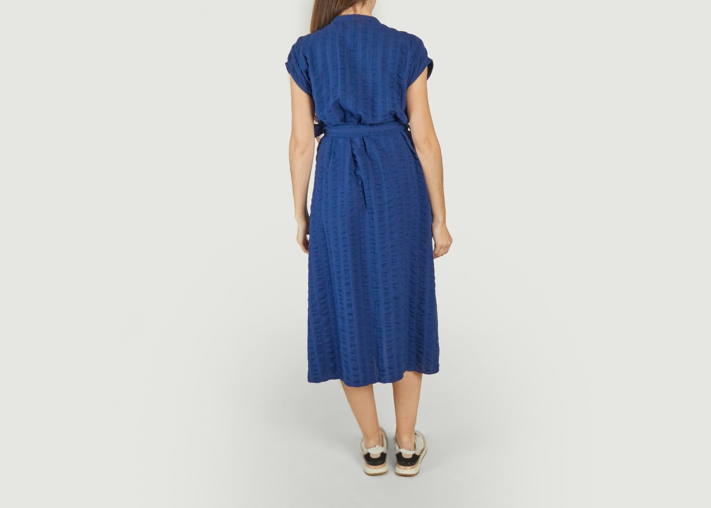 L'exception Robe Gretel Bleu Marine Thinking Mu