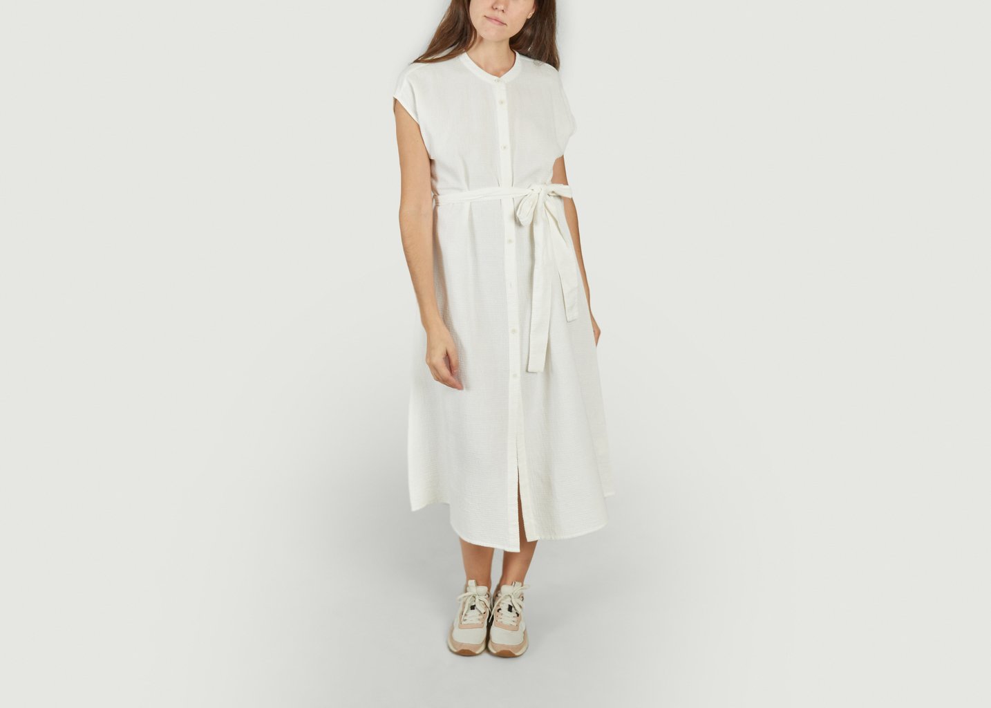 L'exception Robe GRETEL Crème Thinking Mu