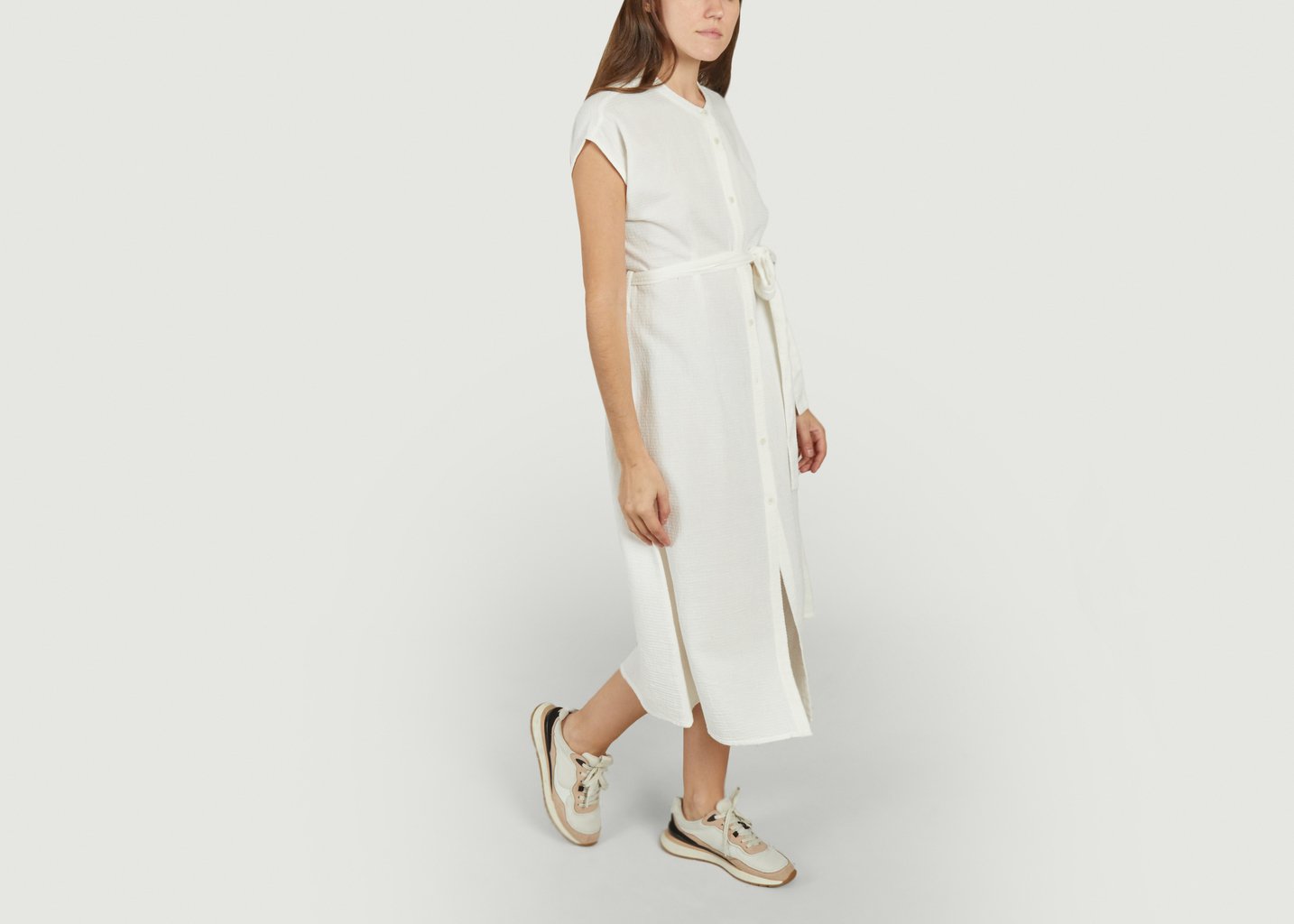 L'exception Robe GRETEL Crème Thinking Mu