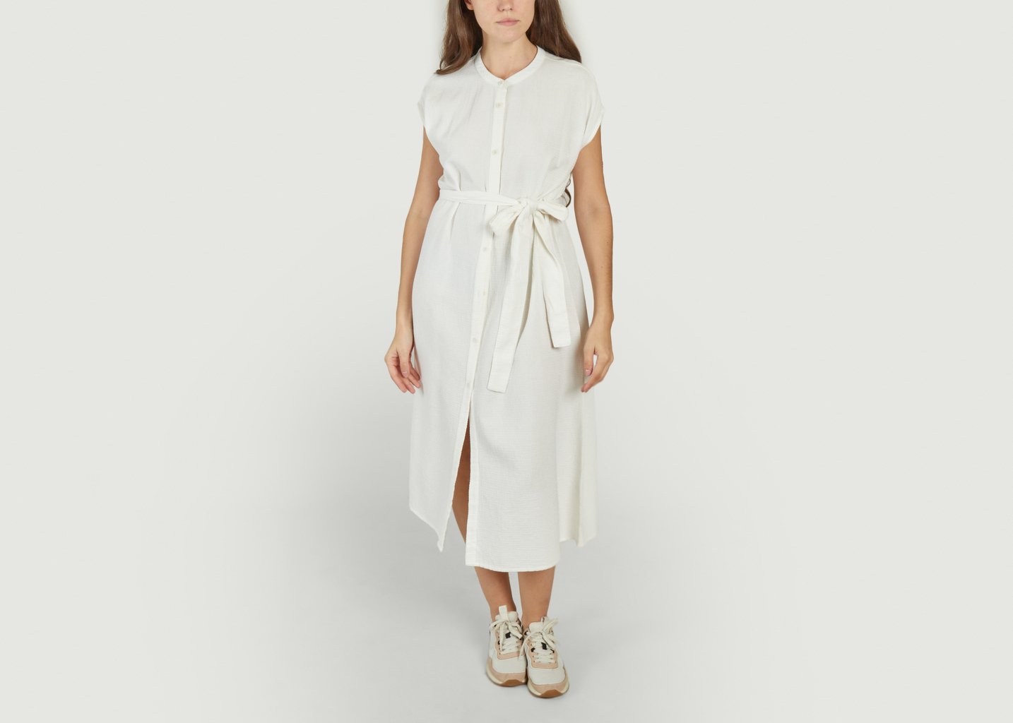 l'exception Robe GRETEL Crème Thinking Mu