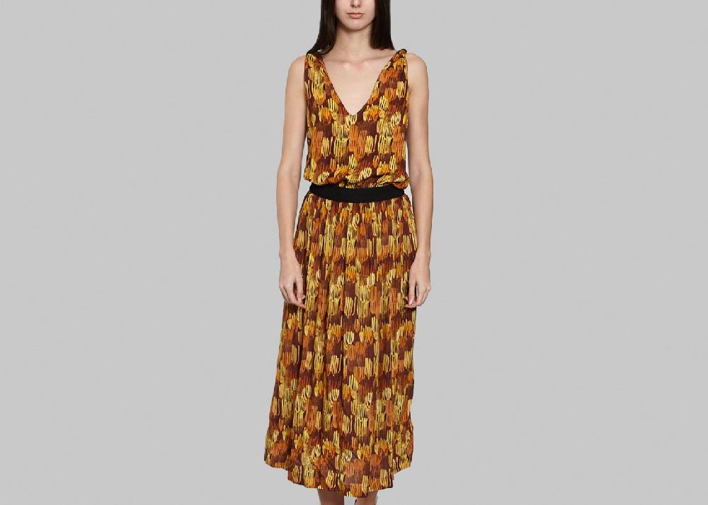 l'exception Robe Guadalupe Orange Maison Olga