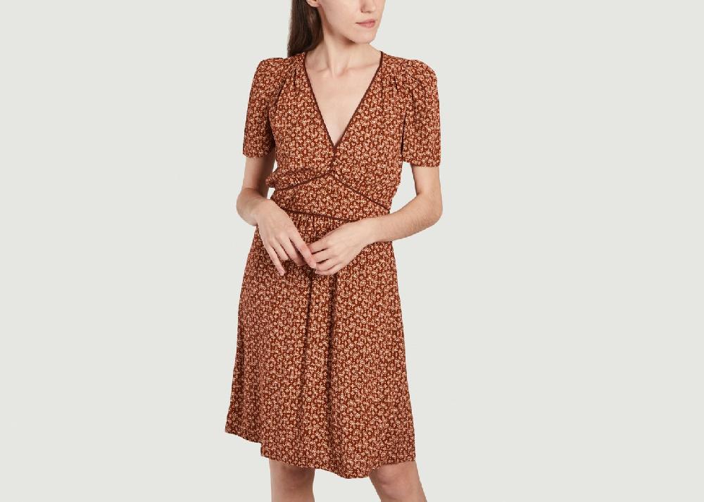 l'exception Robe imprimée Jimama Fauve Sessùn