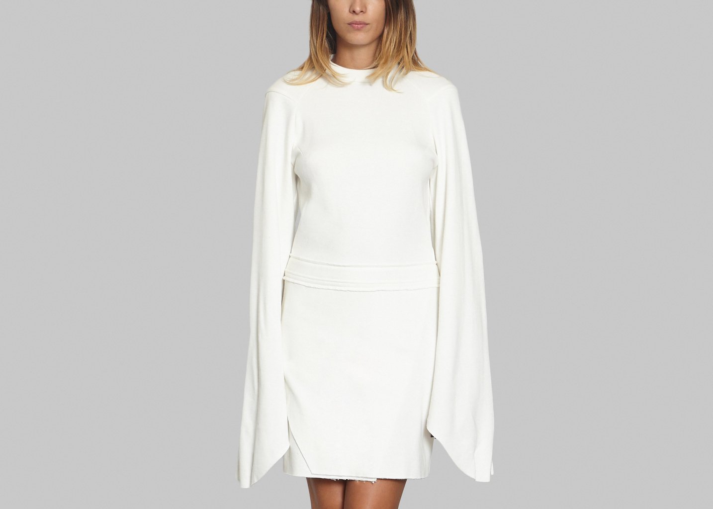 l'exception Robe Jersey Blanc Masha Ma