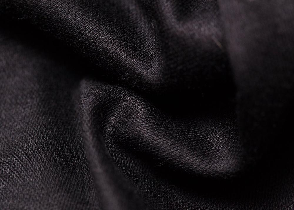 L'exception Robe Jersey Noir Masha Ma
