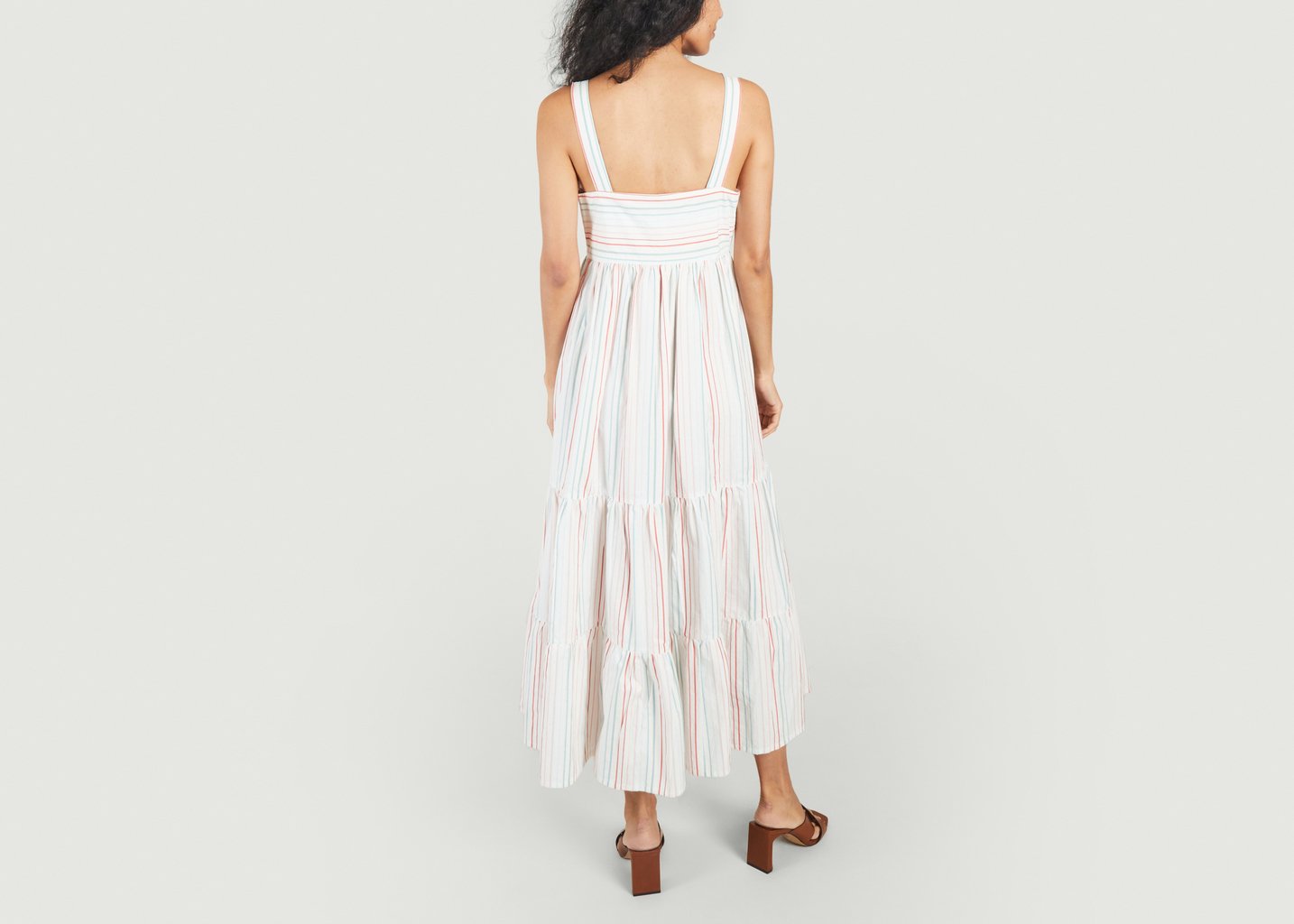 L'exception Robe Léa Rayée Multicolore People Tree