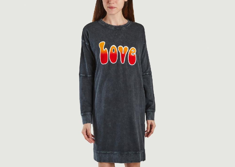 l'exception Robe Love Gris Five Jeans