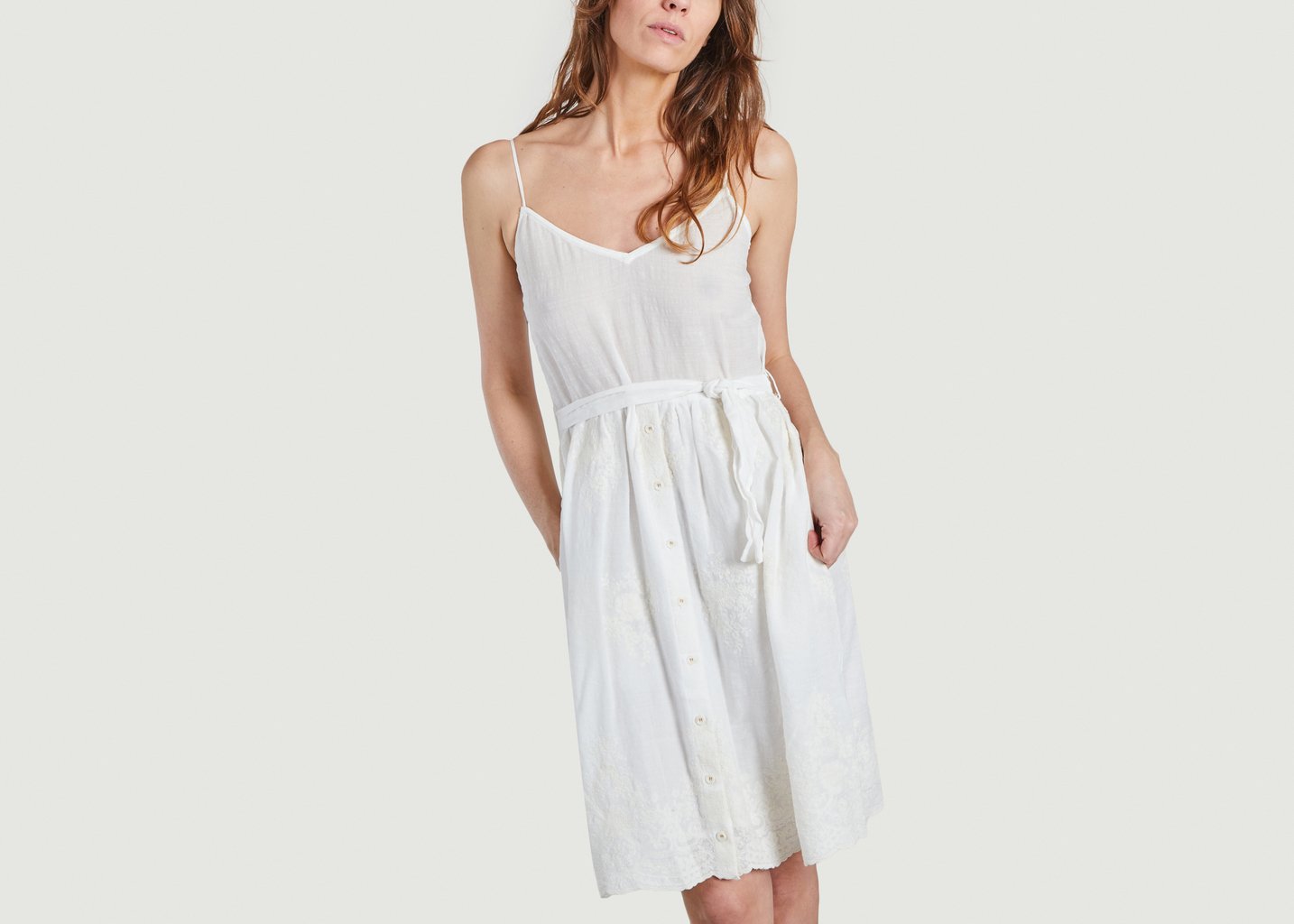 L'exception Robe Magda Arles Ecru Tinsels