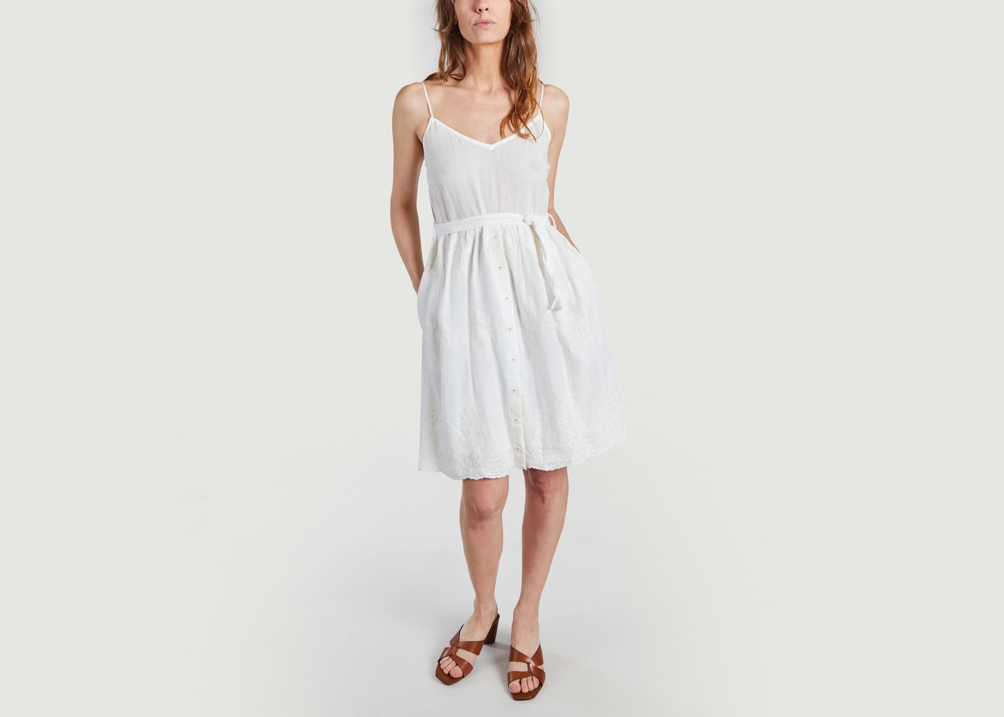 L'exception Robe Magda Arles Ecru Tinsels