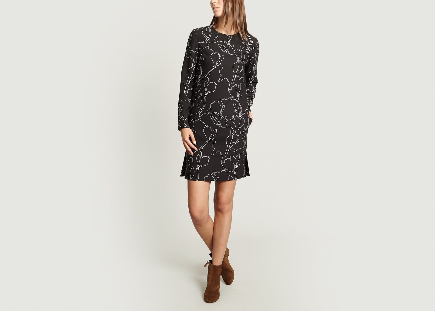 L'exception Robe Magnolia Noir Carven