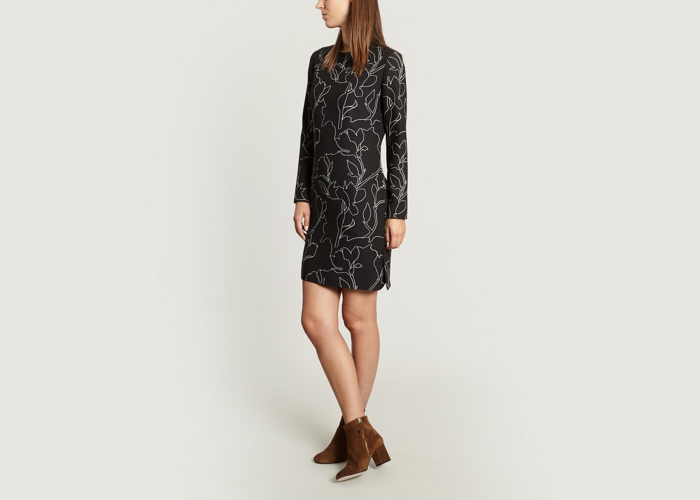 L'exception Robe Magnolia Noir Carven