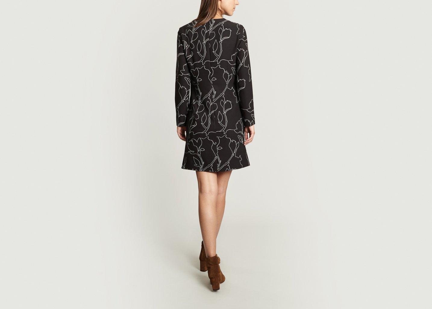 L'exception Robe Magnolia Noir Carven