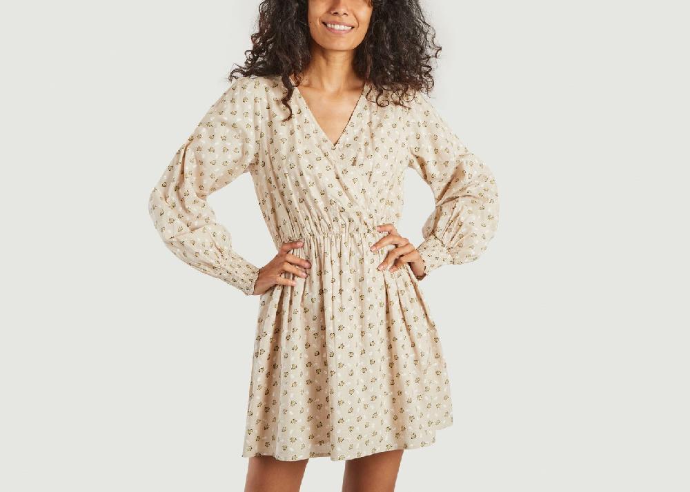 l'exception Robe Margo Play Blanc Roseanna
