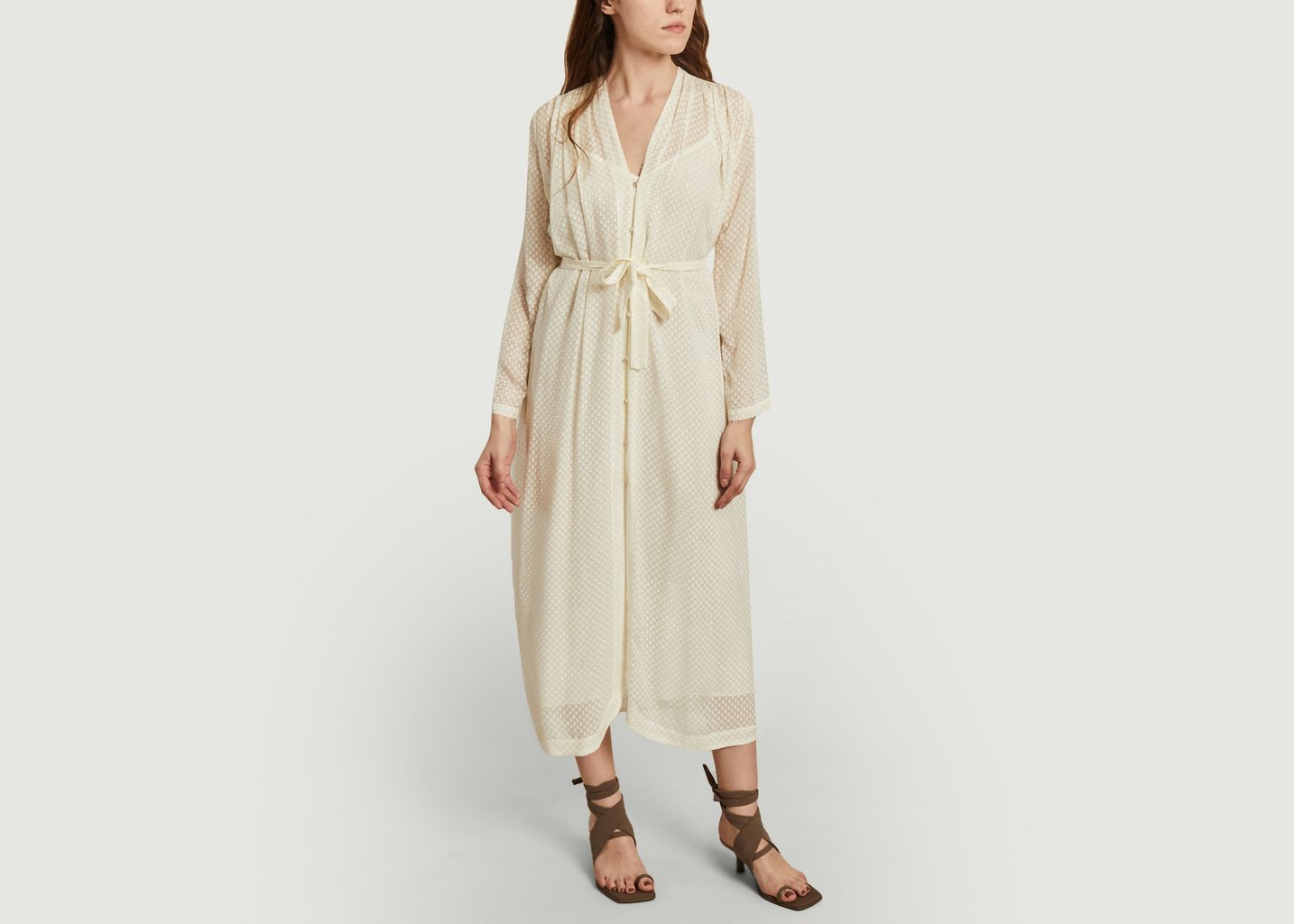 L'exception Robe Mercy Ivoire Roseanna