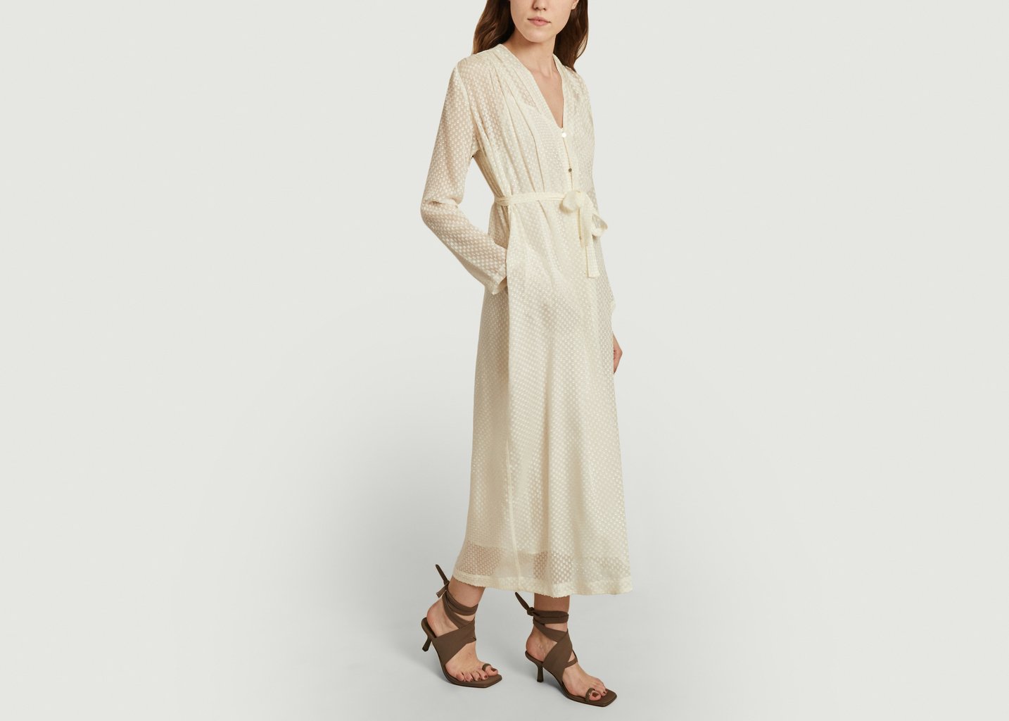 L'exception Robe Mercy Ivoire Roseanna