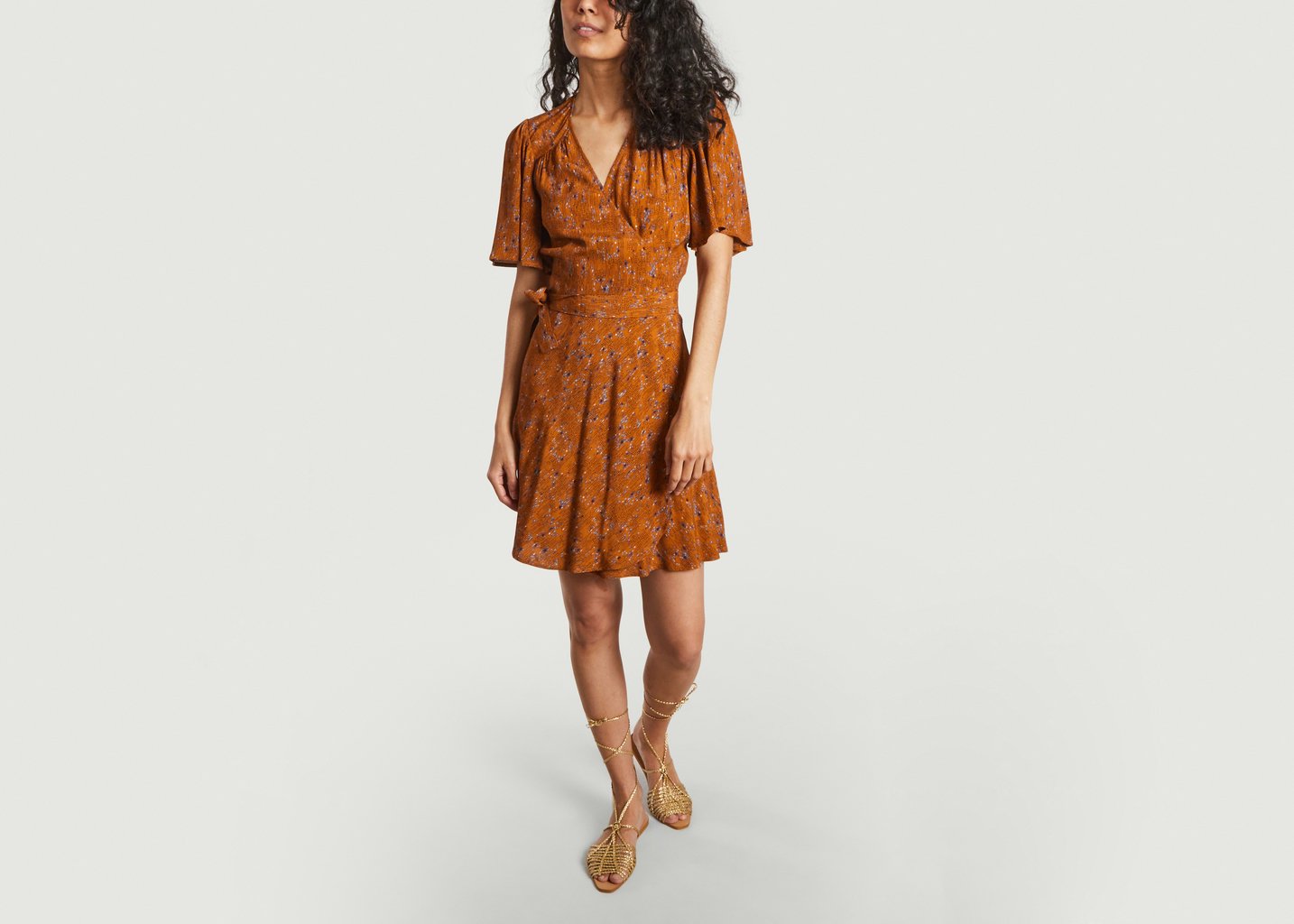 L'exception Robe Mio Swinger Orange Sessùn