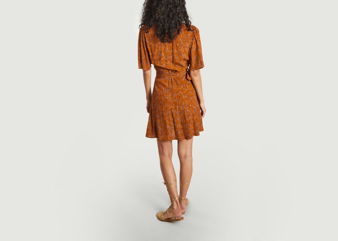 L'exception Robe Mio Swinger Orange Sessùn