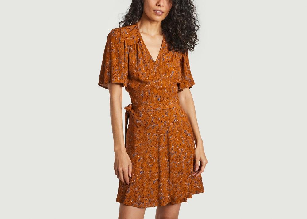 l'exception Robe Mio Swinger Orange Sessùn