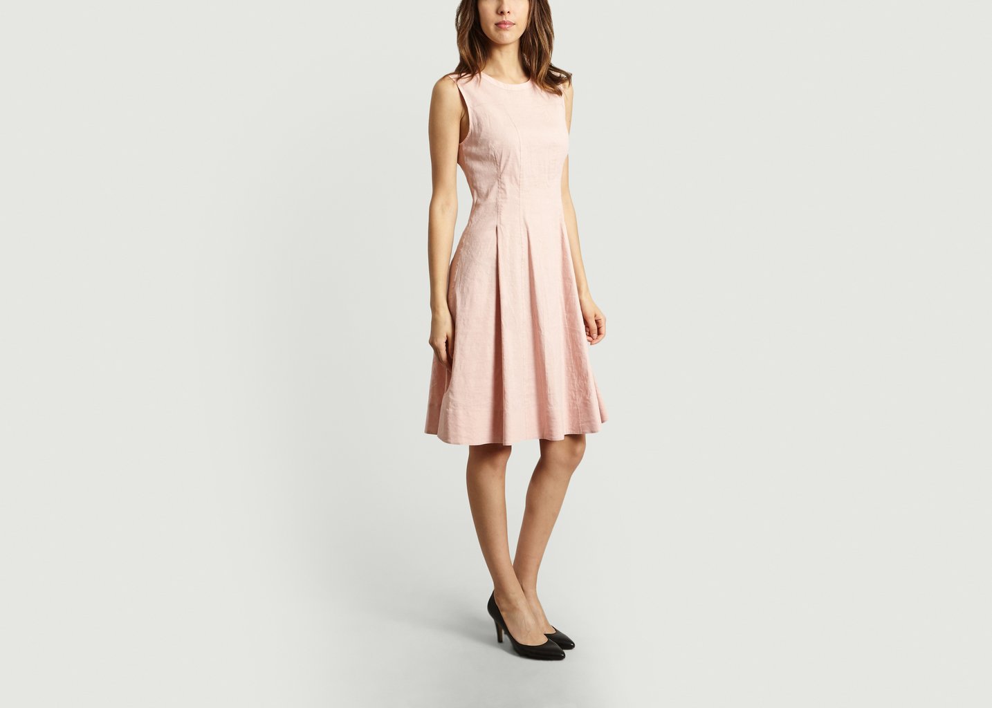 L'exception Robe Modern Tea Rose Pâle Theory