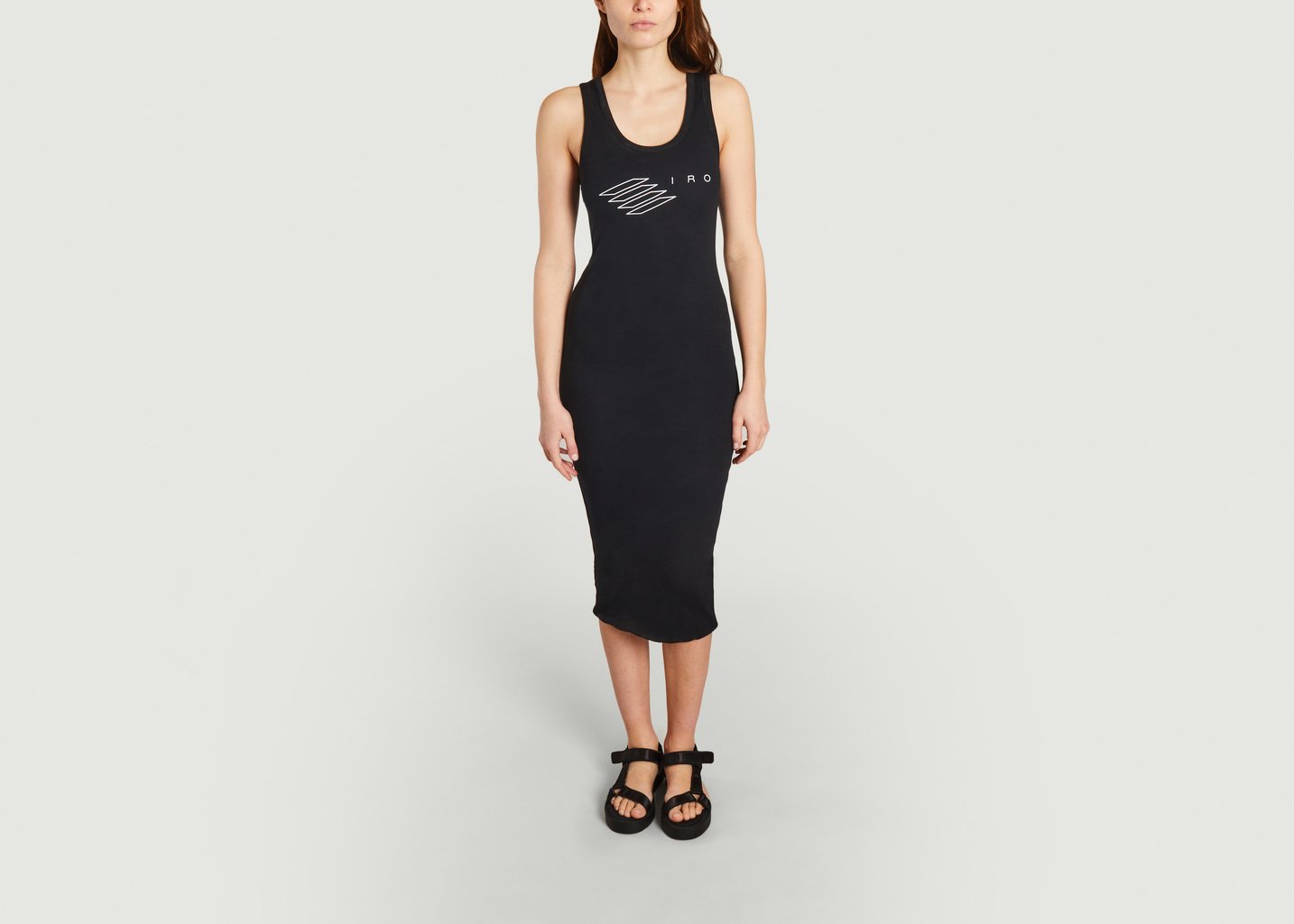 l'exception Robe naira Noir IRO Paris