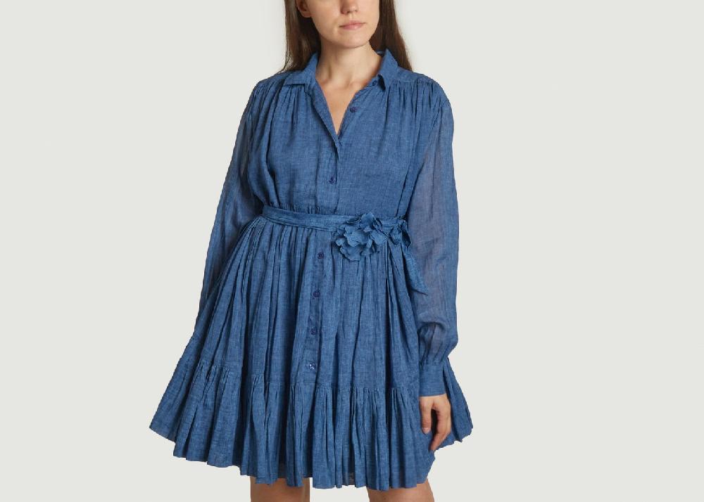 l'exception Robe Nirvana Indigo Mes Demoiselles