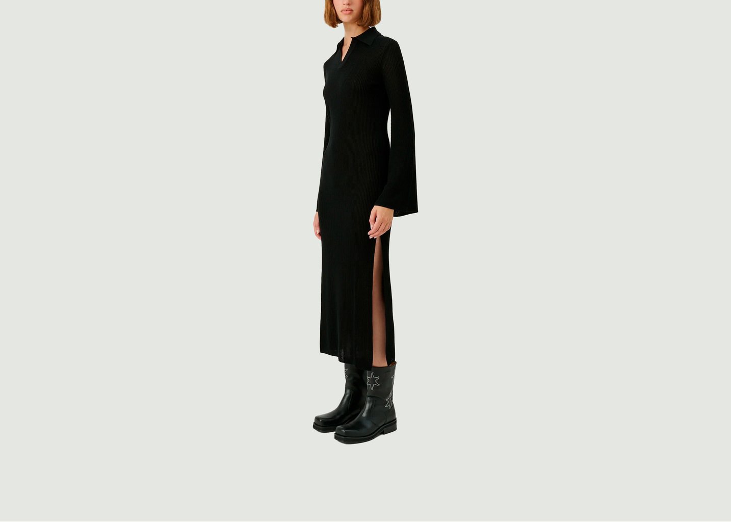 L'exception Robe Nora Noir Soulland