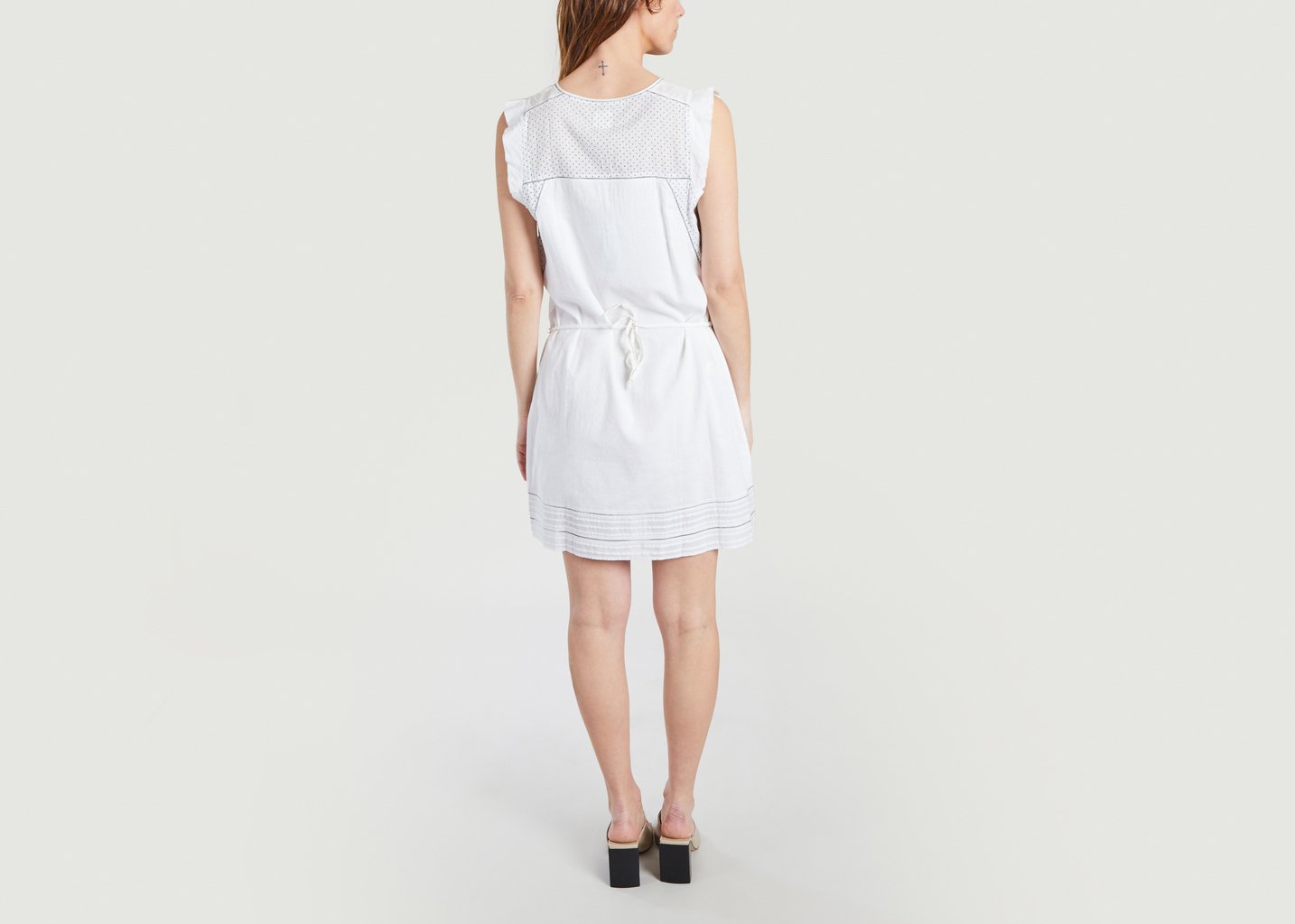 L'exception Robe Other Blanc Swildens