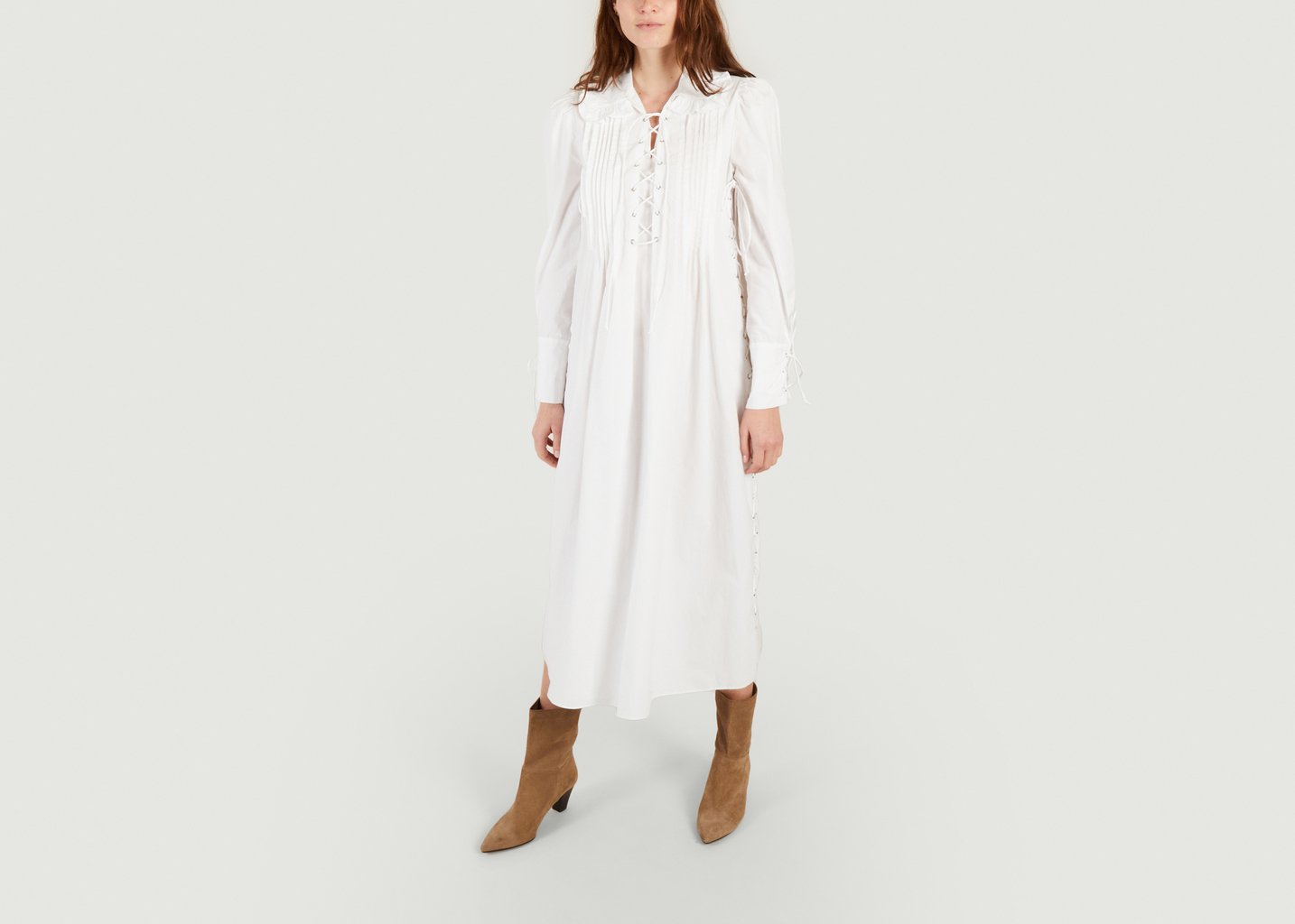 L'exception Robe Pirating Blanc Laurence Bras