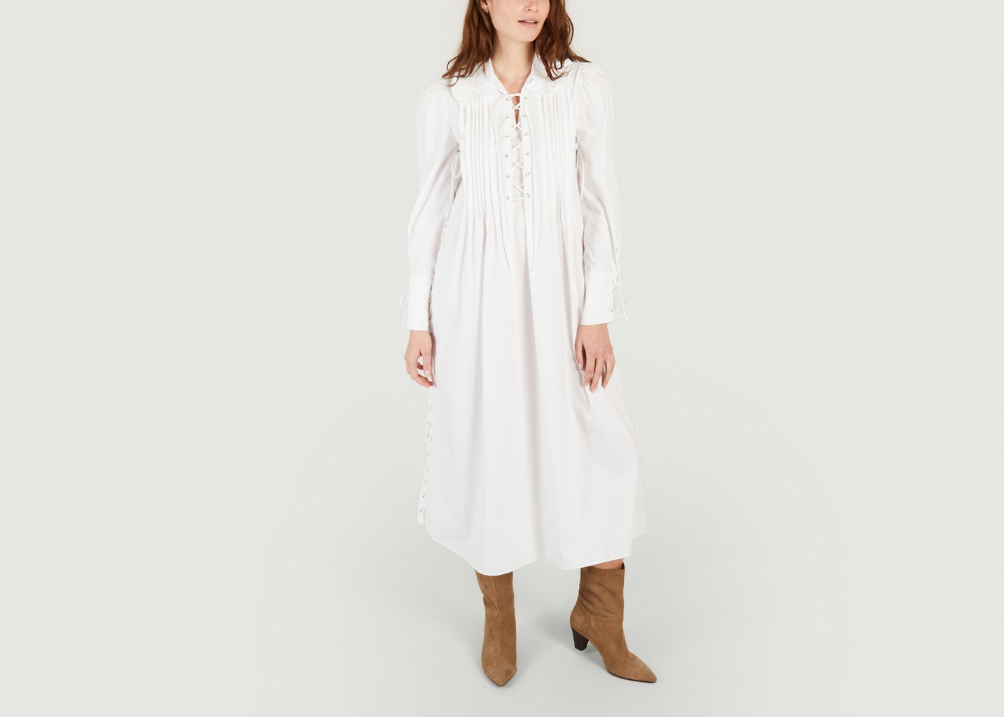 L'exception Robe Pirating Blanc Laurence Bras