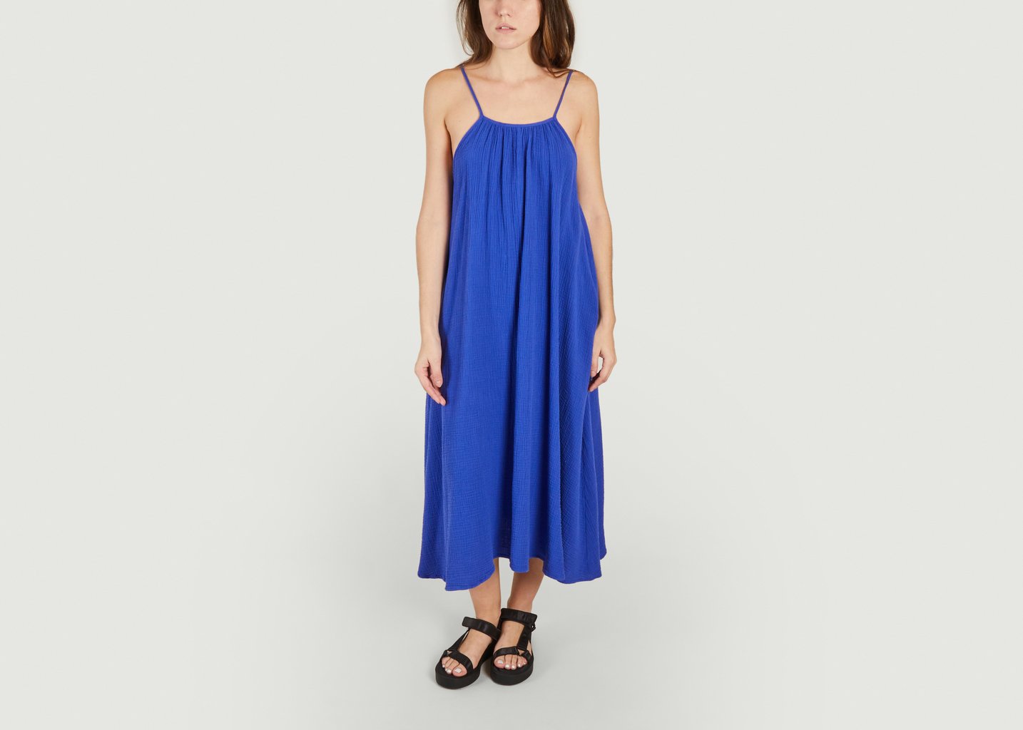 L'exception Robe Pompei Bleu Bellerose