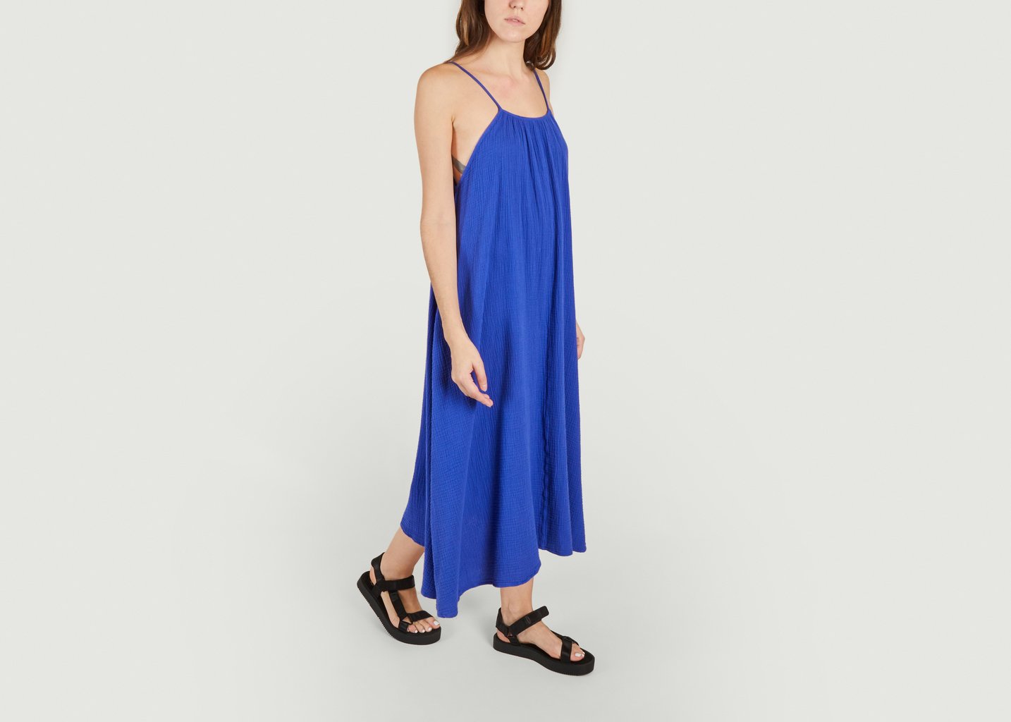 L'exception Robe Pompei Bleu Bellerose