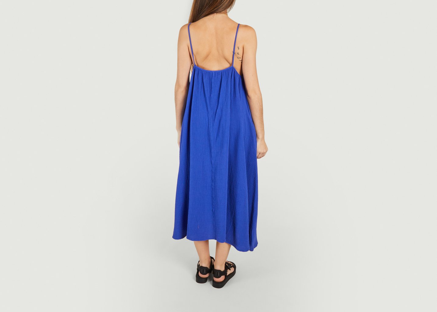 L'exception Robe Pompei Bleu Bellerose