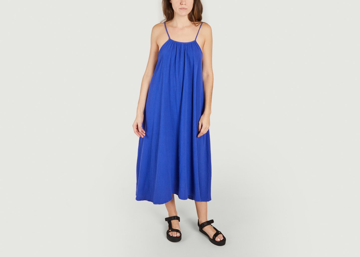 l'exception Robe Pompei Bleu Bellerose