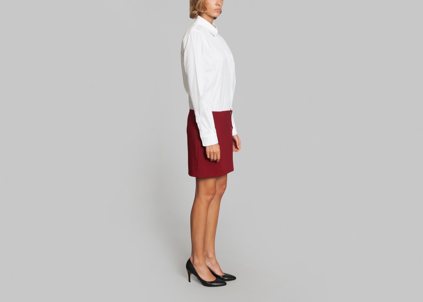 L'exception Robe Popeline/Twill Blanc Monographie