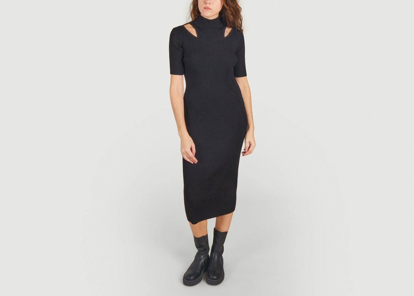 L'exception Robe Priscilla Noir IRO Paris