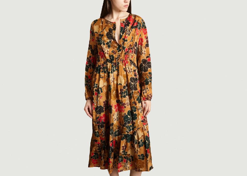 l'exception Robe Raita Camel Chloé Stora