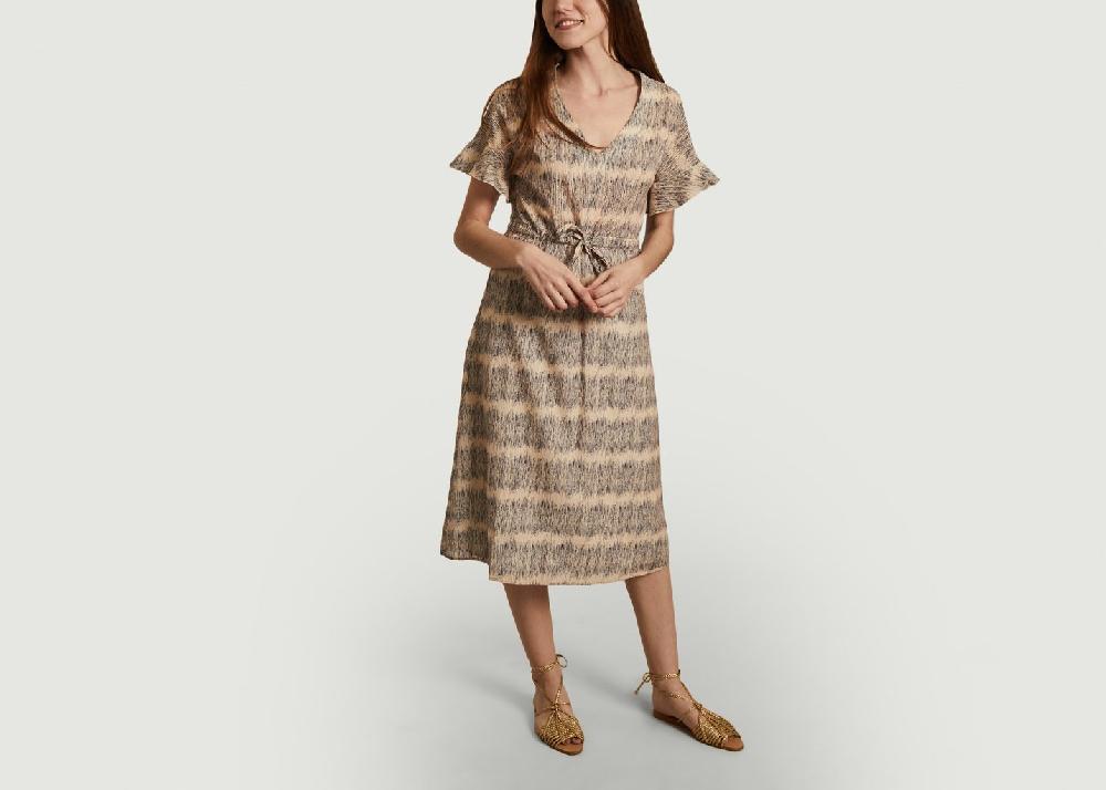 l'exception Robe Redha Bleu Tinsels
