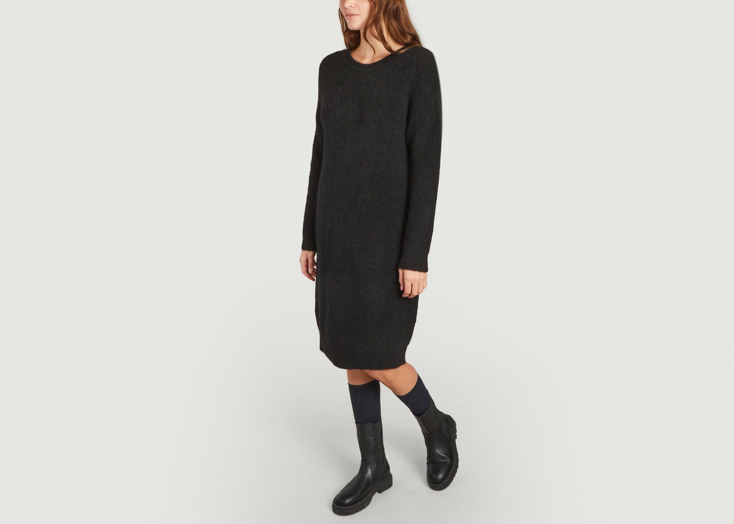 L'exception Robe Refrain Noir La Petite Française