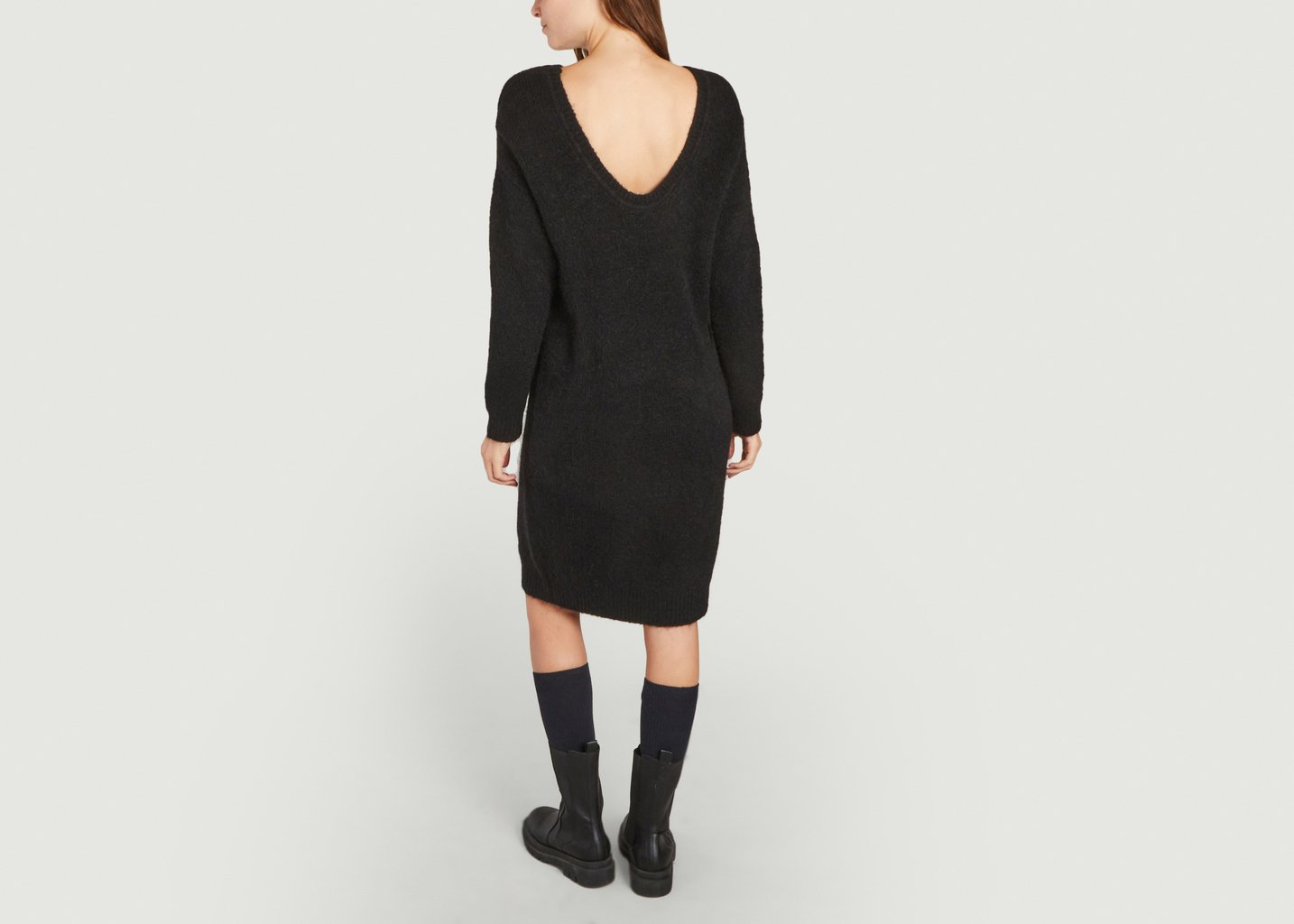 L'exception Robe Refrain Noir La Petite Française