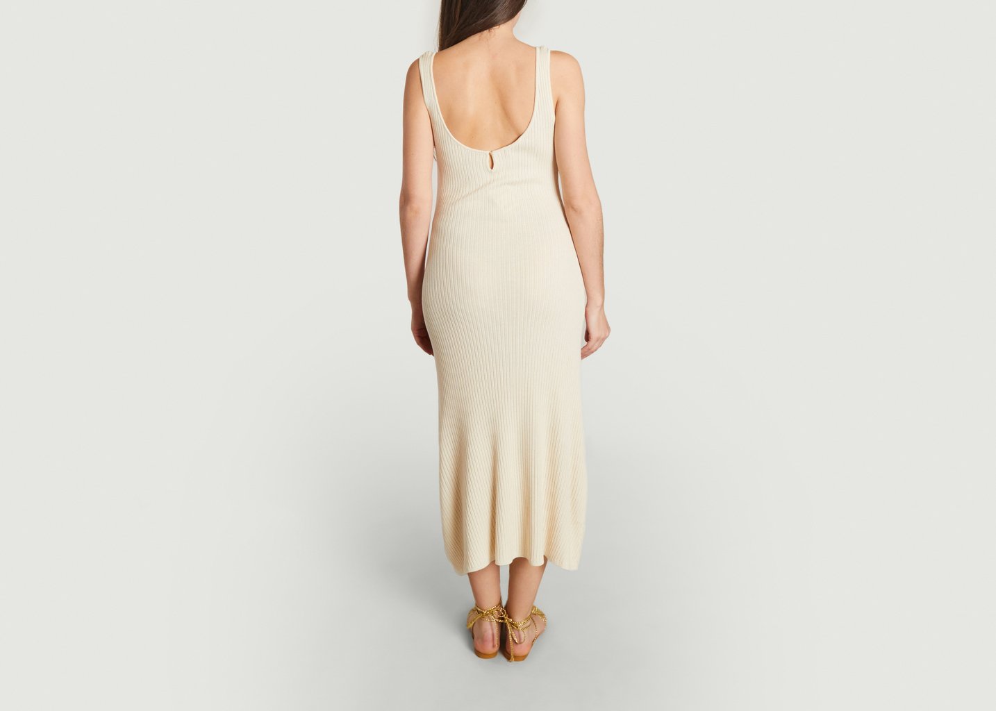 L'exception Robe Rosalba Ecru Sessùn