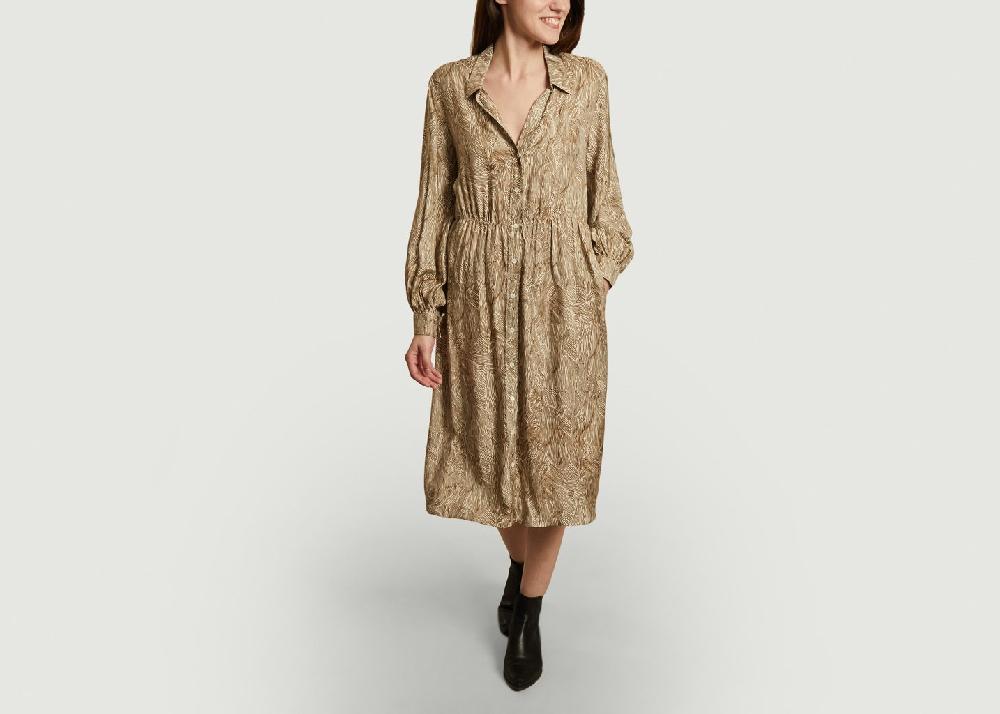 L'exception Robe Rosia Beige Diega