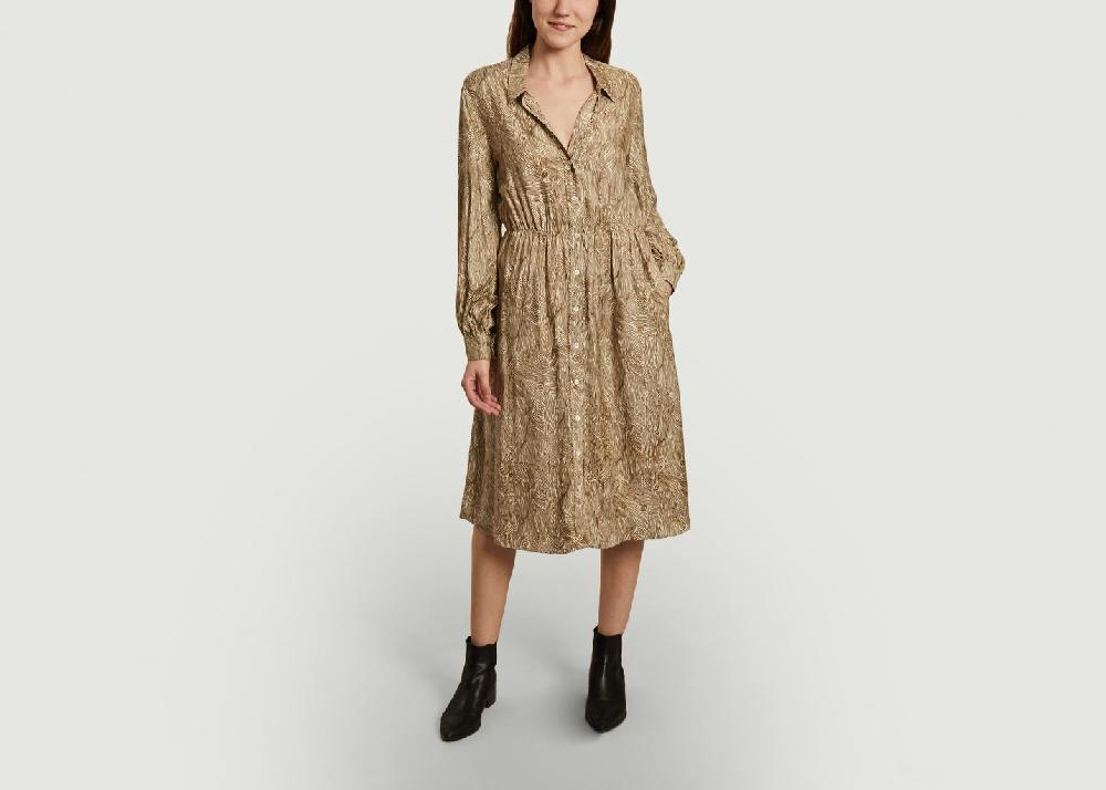l'exception Robe Rosia Beige Diega